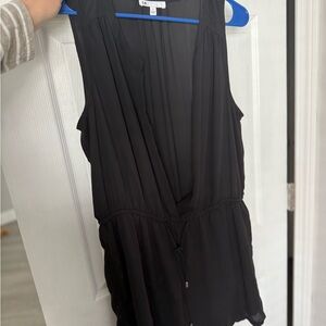 DR2 Black Sleeveless Jumpsuit